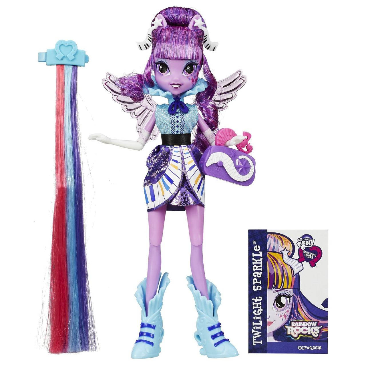 

My Little Pony Equestria Girls девочки эквестрии Искорка радужный рок Rainbow Rocks Twilight Sparkle Rockin'