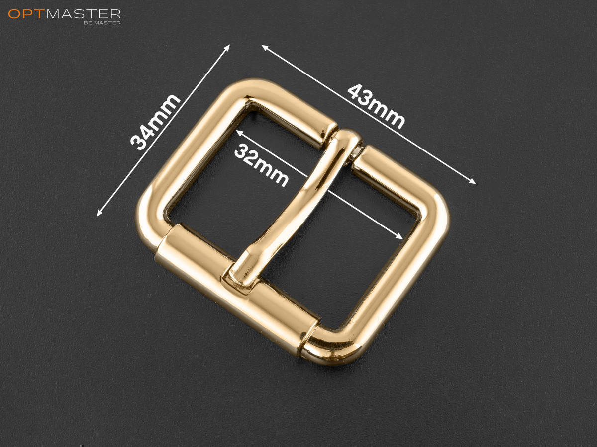 

Пряжка 32мм (50-A387) цв. золото