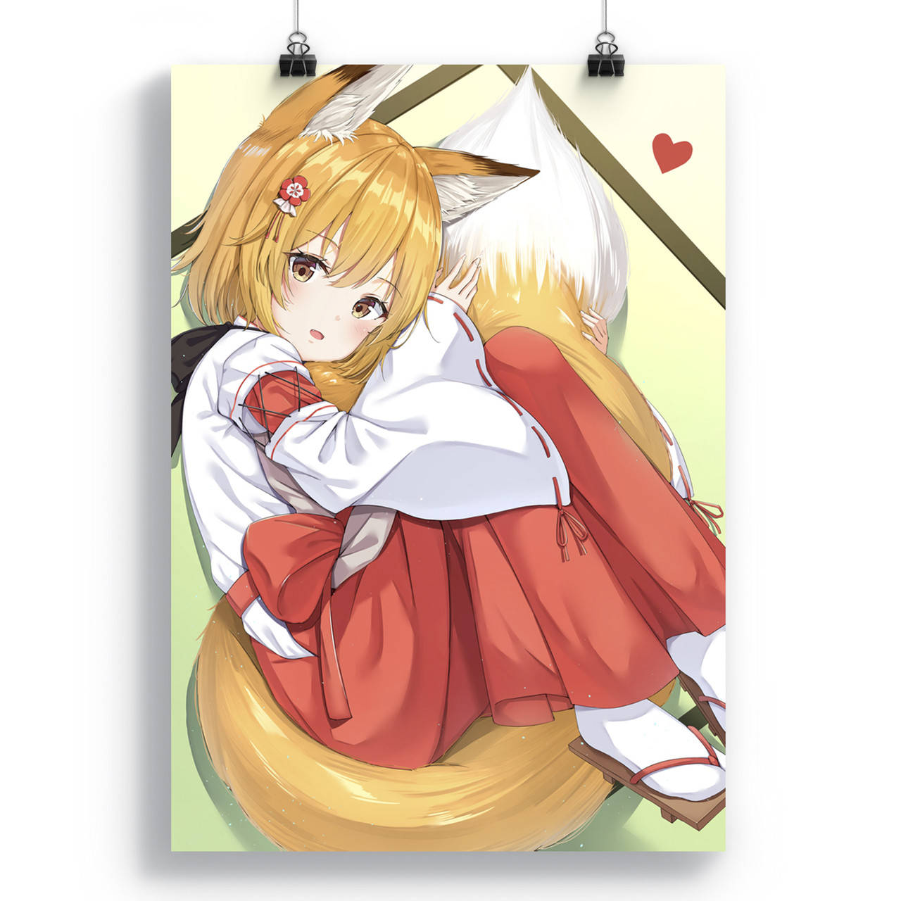 

Плакат Заботливая 800-летняя жена! | Sewayaki Kitsune no Senko-san 03