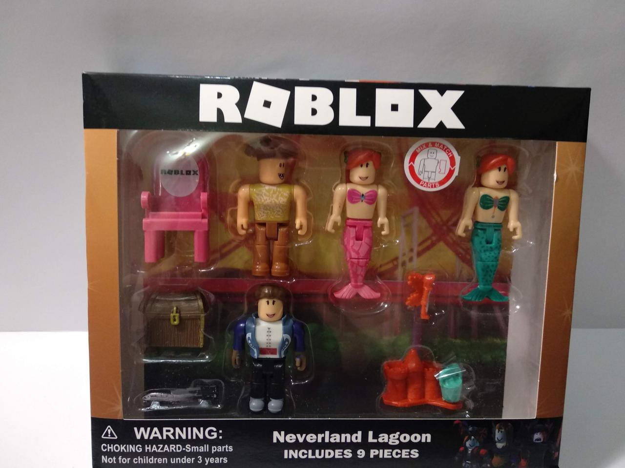 

Игровой набор Роблокс 4 штуки "Лагуна Неверленд" Roblox Celebrity Neverland Lagoon Four Figure Pack