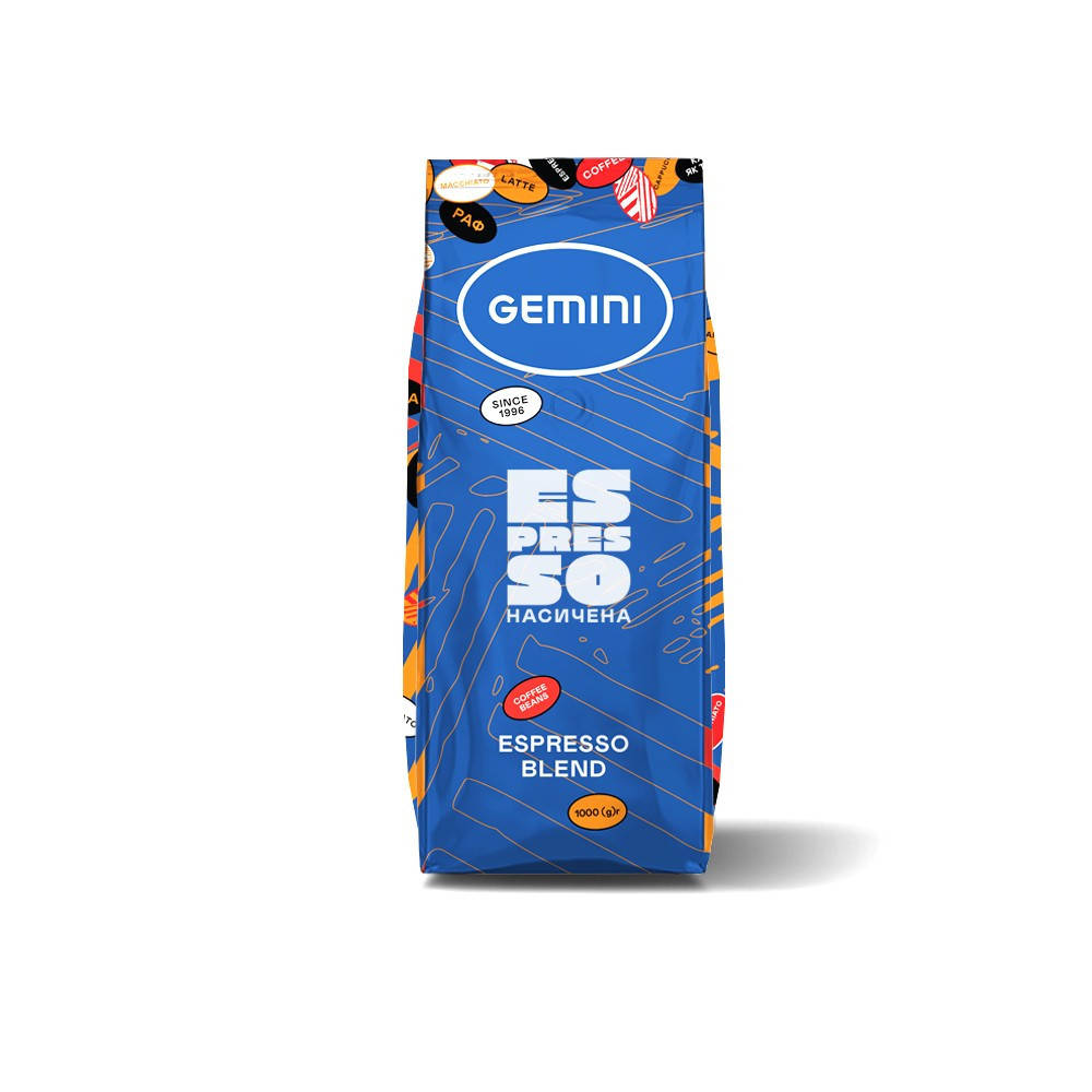 

Кофе в зернах Gemini Espresso Насыщенный 1 кг