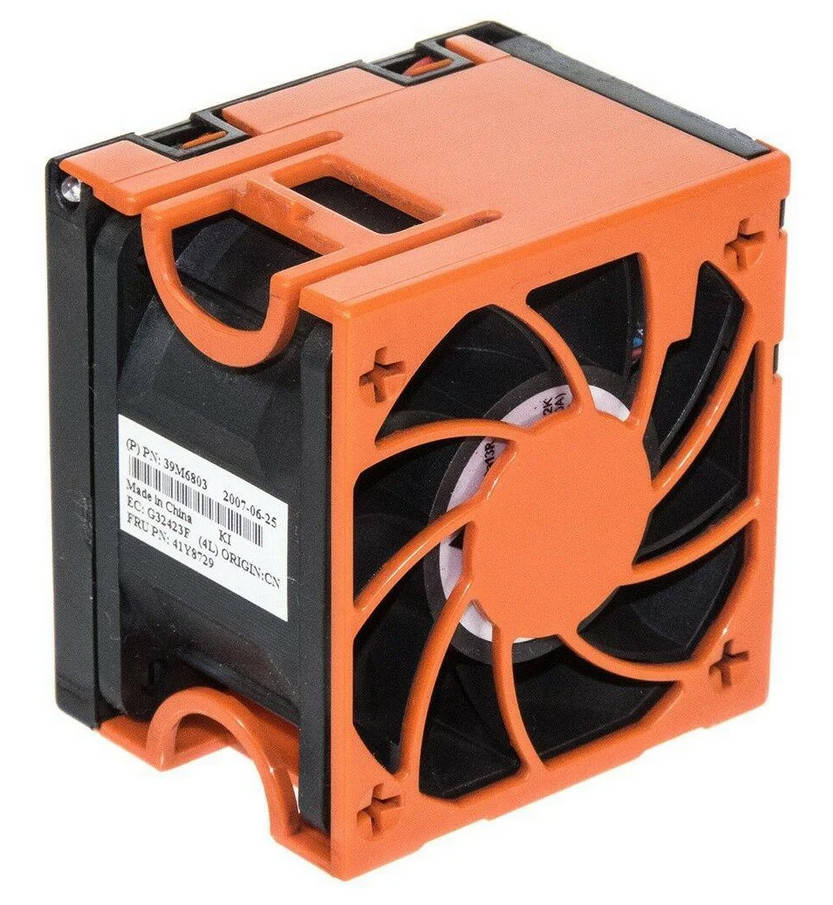 

Б/У Вентилятор IBM HotSwap Fan Assembly (39M6803) Серверный кулер 60x60mm