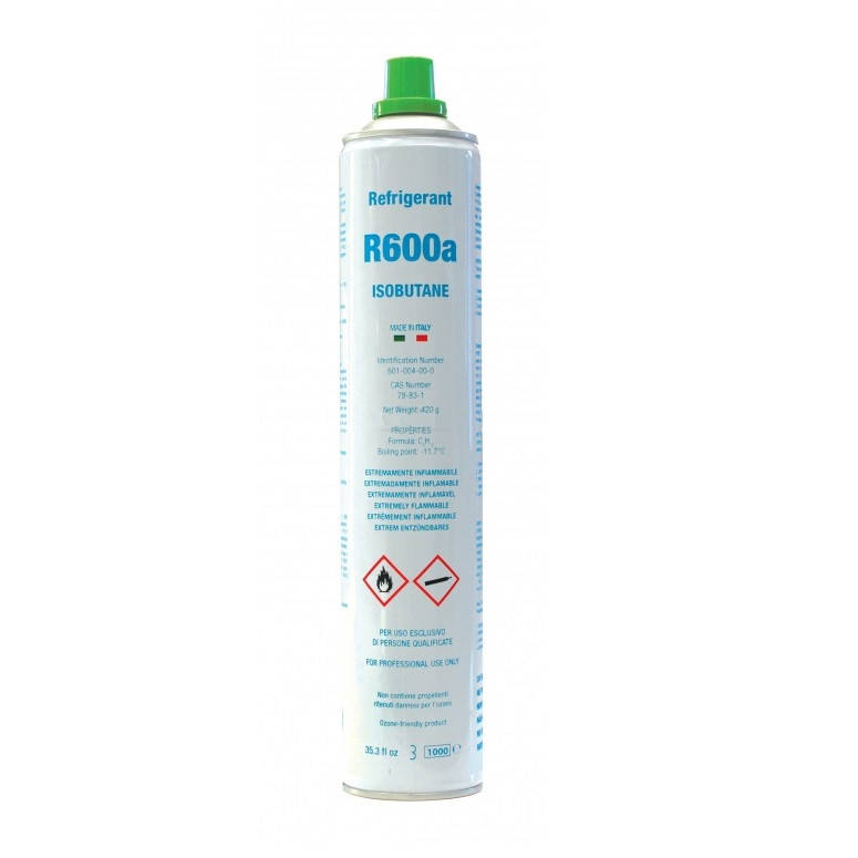 

Фреон R600a Isobutan 750ml/420g TR600BB1