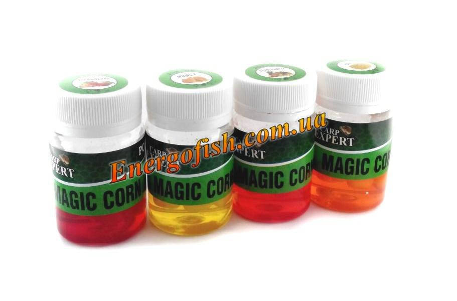 

Кукурудза Pop-Up у дипі Carp Expert Magic Corn L CSL Yellow (10-12мм) 15шт. Кукурудзяний Лікер