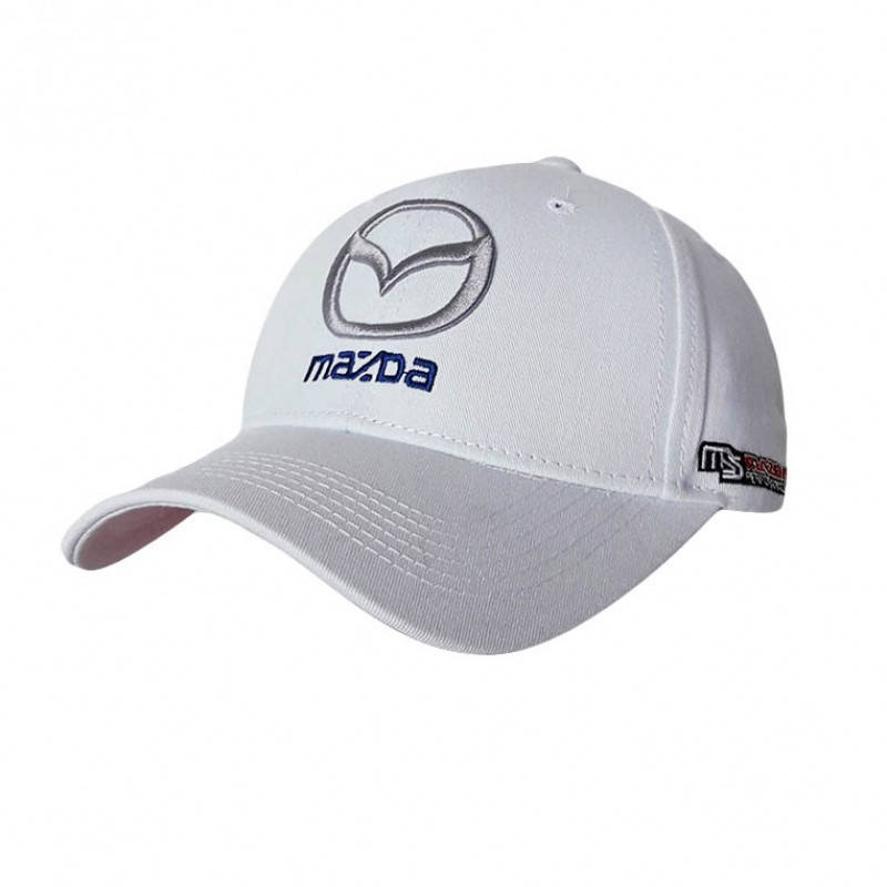 

На складе! Кепка автомобильная белая Mazda Бейсболка Мазда, Белый