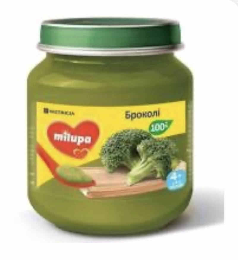 

Пюре Брокколи Milupa 125г з 4 м