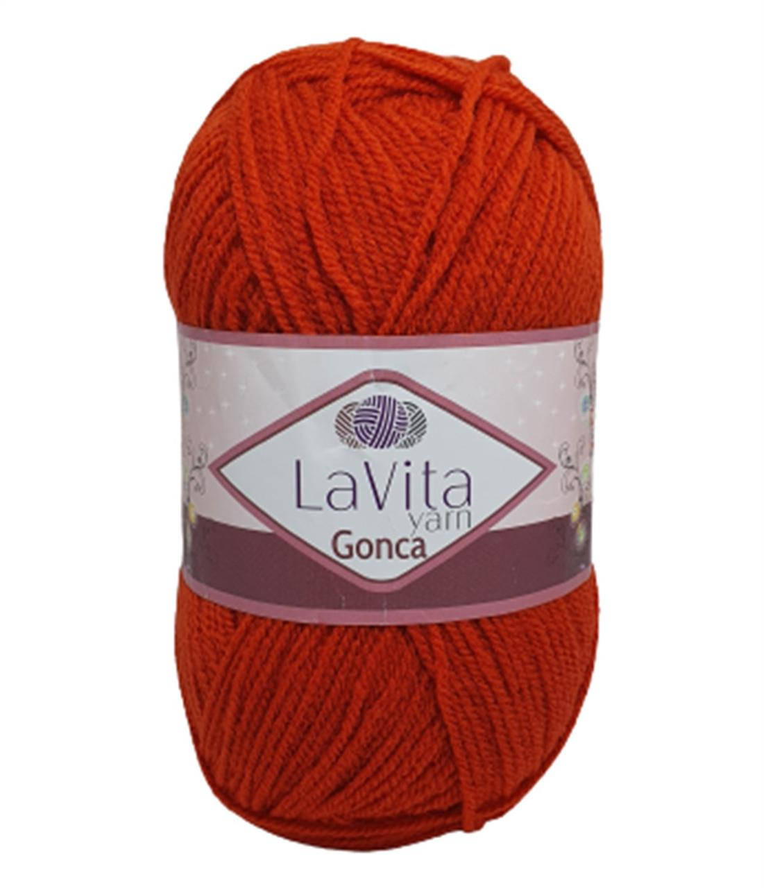 

LaVita Gonca (ЛаВита Гонка) № 3016 светло-красный (Пряжа акрил, нитки для вязания)