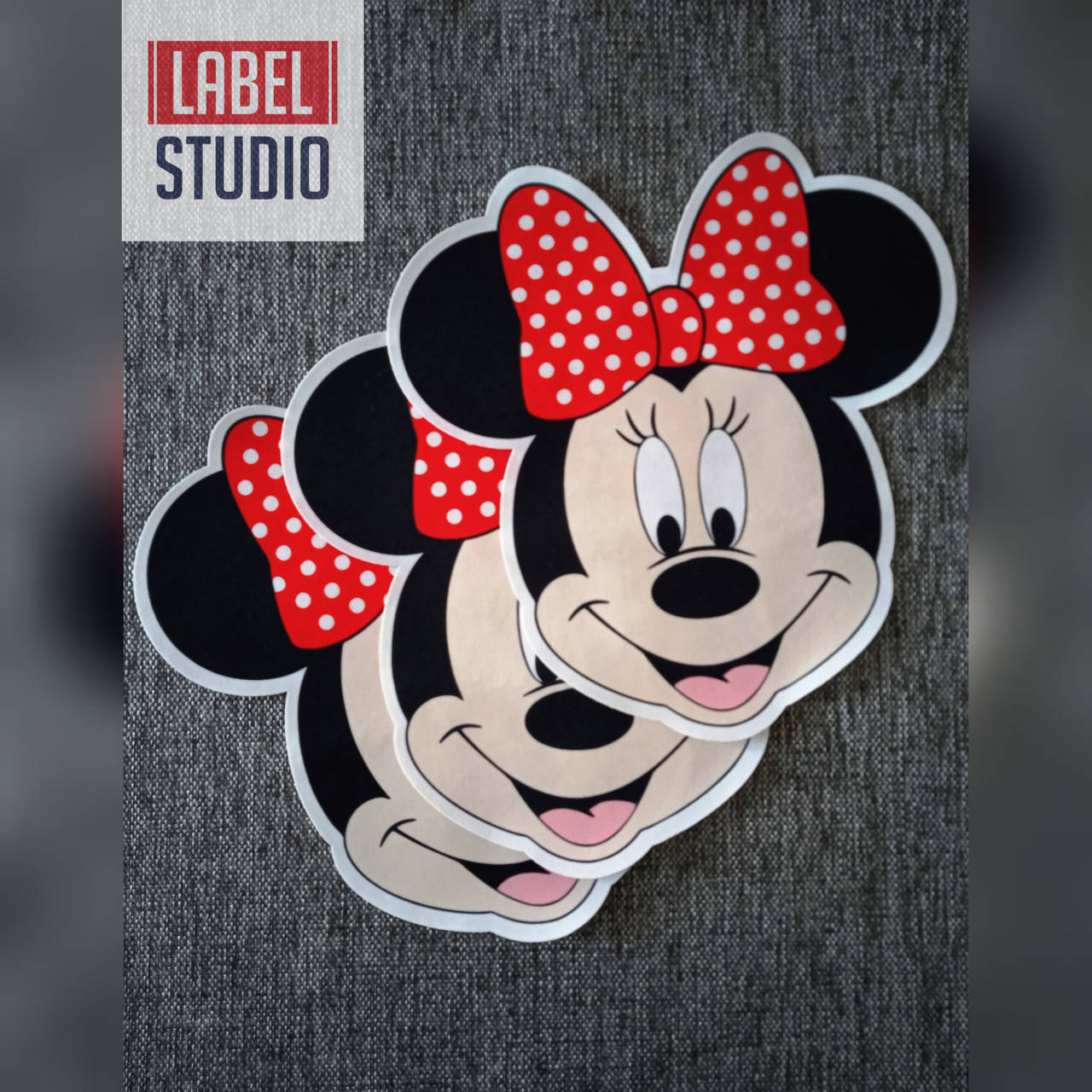 

Нашивка аппликация "Minnie - бант ", 220*220