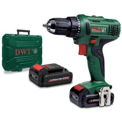 

Аккумуляторный шуруповерт DWT ABS-12 L-2 BMC
