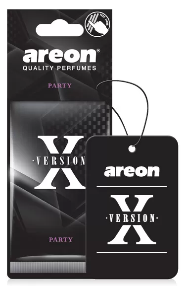 

Ароматизатор сухая карточка Areon Х Version Party AXV01