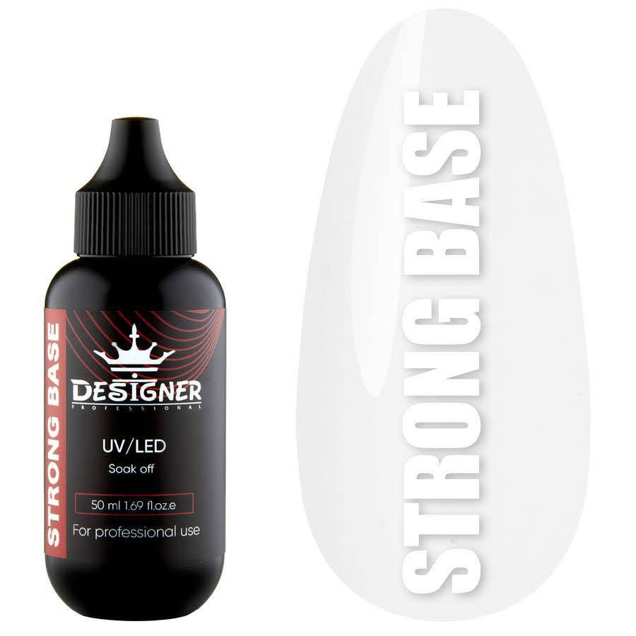 

Базовое покрытие Strong Base 50мл. Designer Professional (Дизайнер Профессионал) для гель-лака