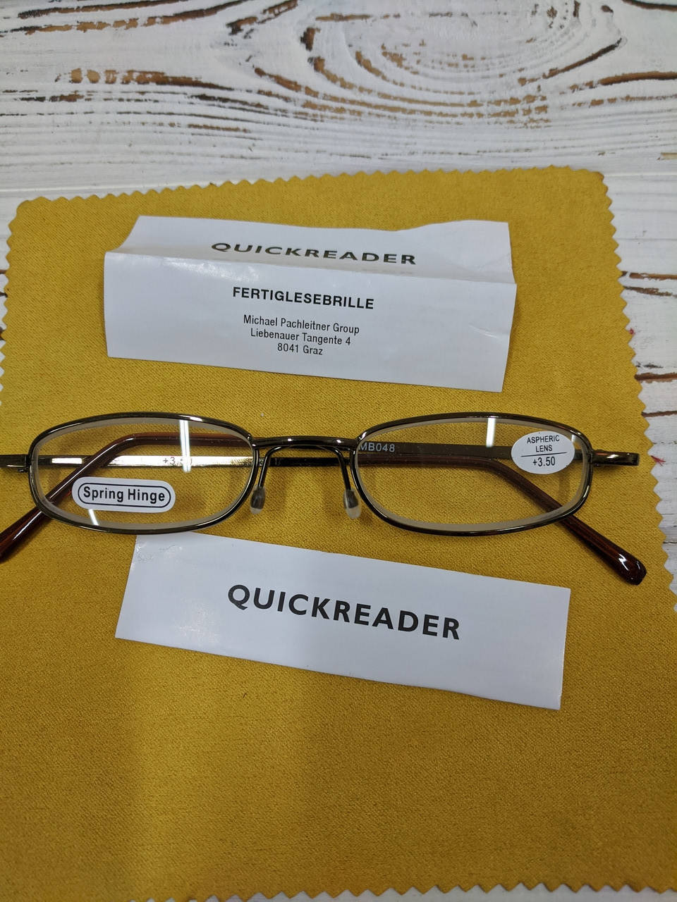 

Очки для чтения (+3.5) Quickreader, Синий