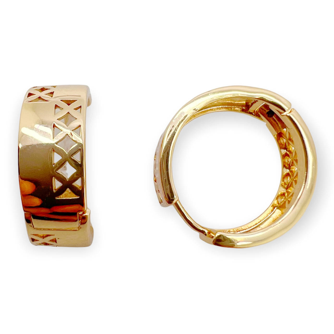 

Серьги модные xuping. 18k