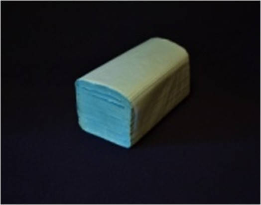 

Полотенца бумажные V-тип зеленые, Белый