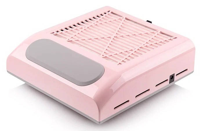 

Вытяжка для маникюра SIMEI 858-8 с НЕРА фильтром 80W розовая