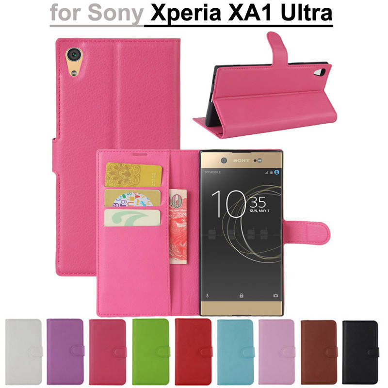 

Чехол книжка Lichee для Sony XA1 Ultra (9 цветов), Разные цвета
