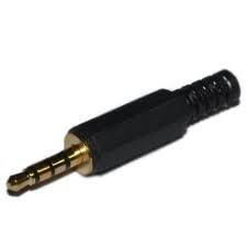 

Штекер 3.5 jack (4 pin), пластик