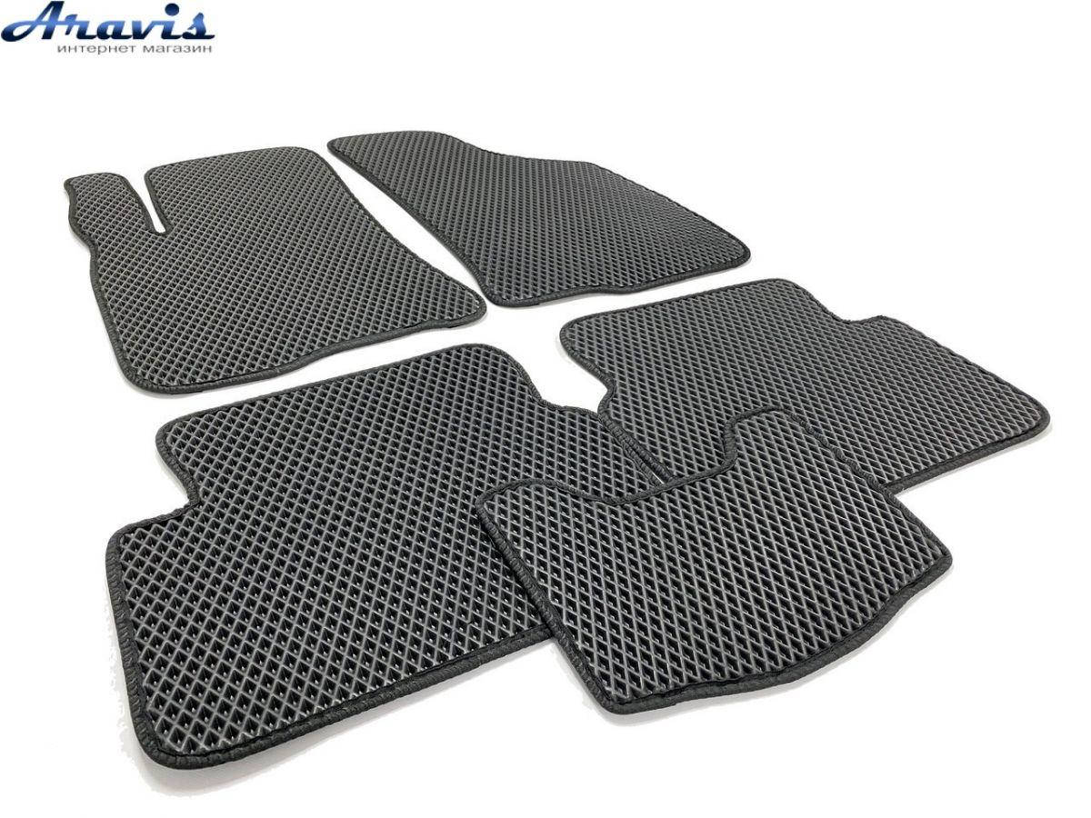 

Коврики автомобильные Daewoo Lanos 1997- EVA чёрные 5шт, Черный