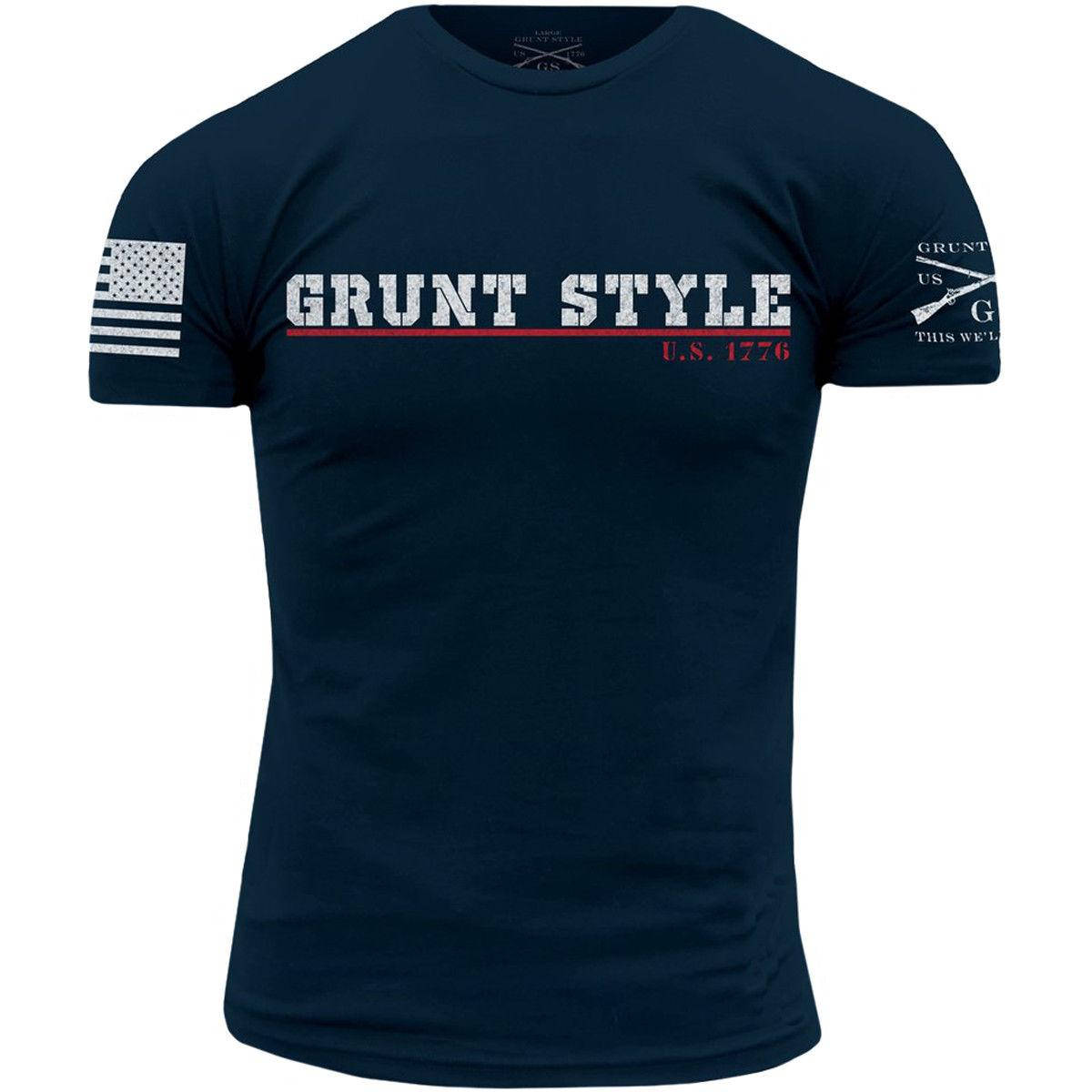 

Футболка Grunt Style Collegiate Tee - Navy - Large