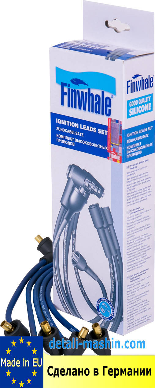 

Провода зажигания ВАЗ 2108 2109 21099 2110 2111 2112 2113 2114 2115 карбюратор силикон бронепровода FINWHALE