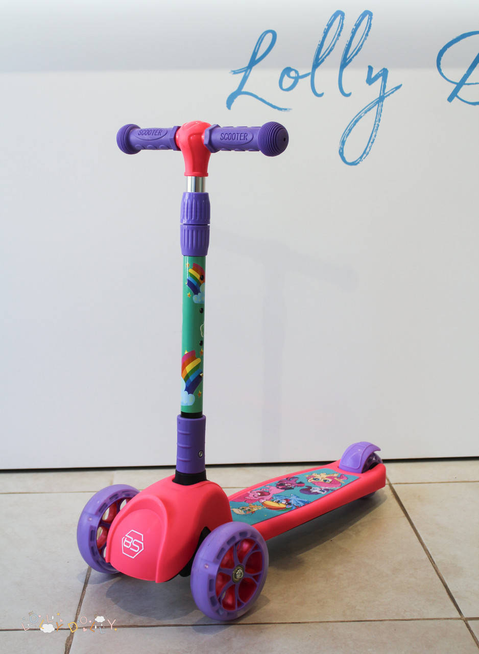 

Самокат складной Best Scooter герои Литл Пони 68055