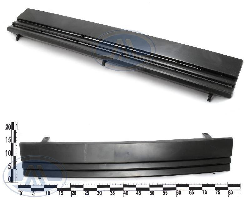

Решетка облицовки радиатора ЗАЗ 1103 пластм. (OEM-ZAZ). 1105-8401014-11