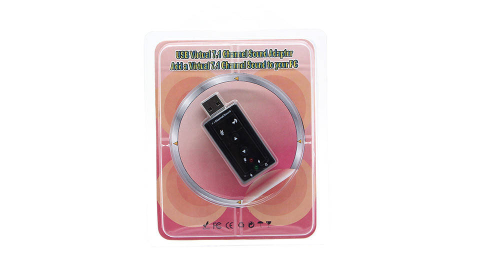 

Б/У, Звуковая карта 7.1, USB