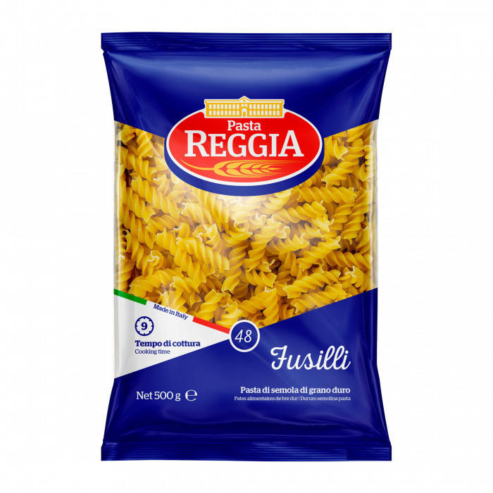 

Макарони Reggia Fusilli №48 500 гр.