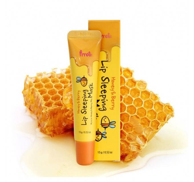 

Ночная маска для губ Prreti Honey & Berry Lip Sleeping Mask