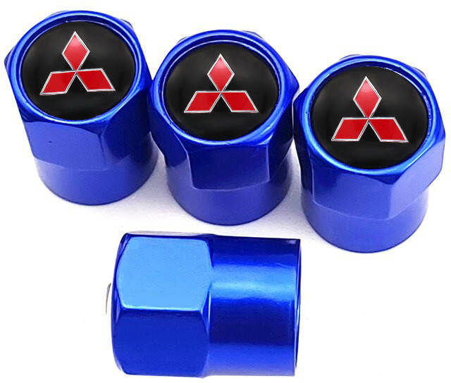 

Колпачки на Ниппель Mitsubishi Blue (4 шт), Черный