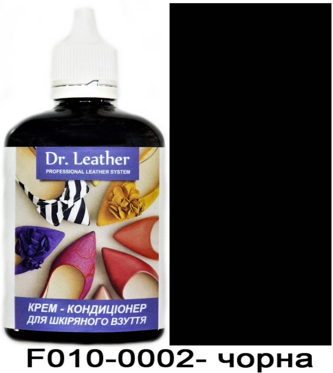 

Крем-кондиционер 100 мл."Dr.Leather" цвет черный