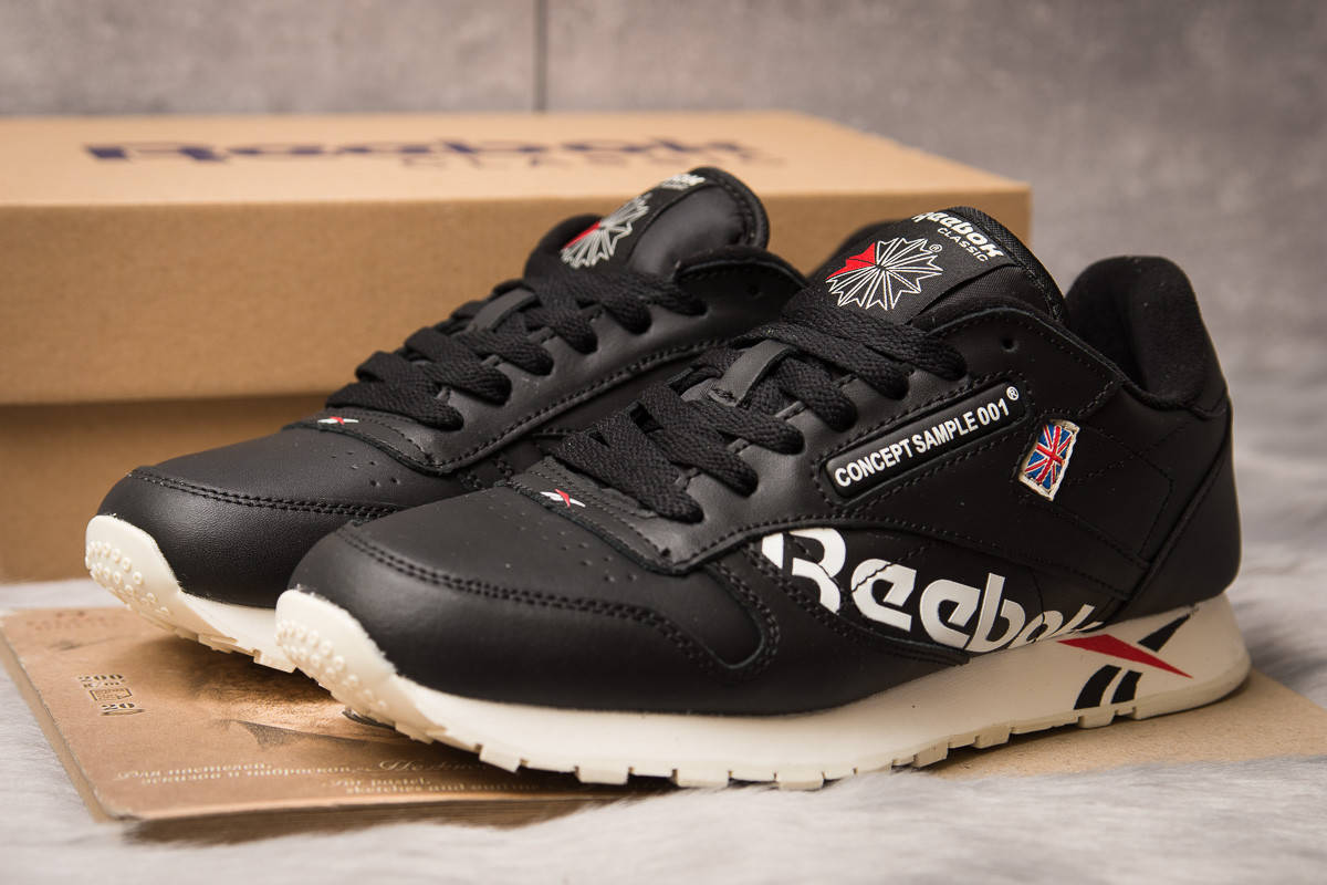 

Кроссовки мужские 15182, Reebok Classic, черные [ 43 ] р.(43-27,0см), Черный