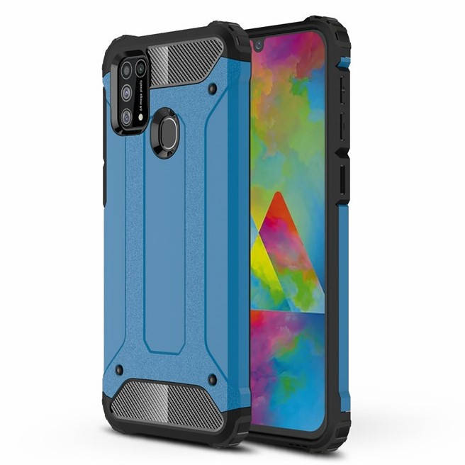 

Чехол Guard для Samsung Galaxy M31 / M315 бампер противоударный Blue, Синий