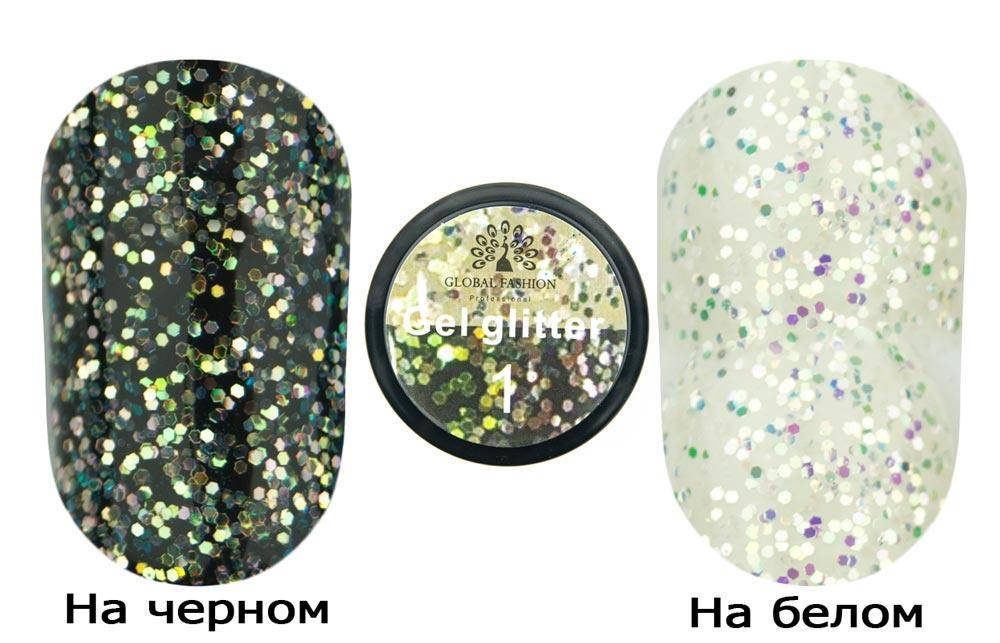 

Glitter Gel Chameleon Global Fashion M001, 5 г
