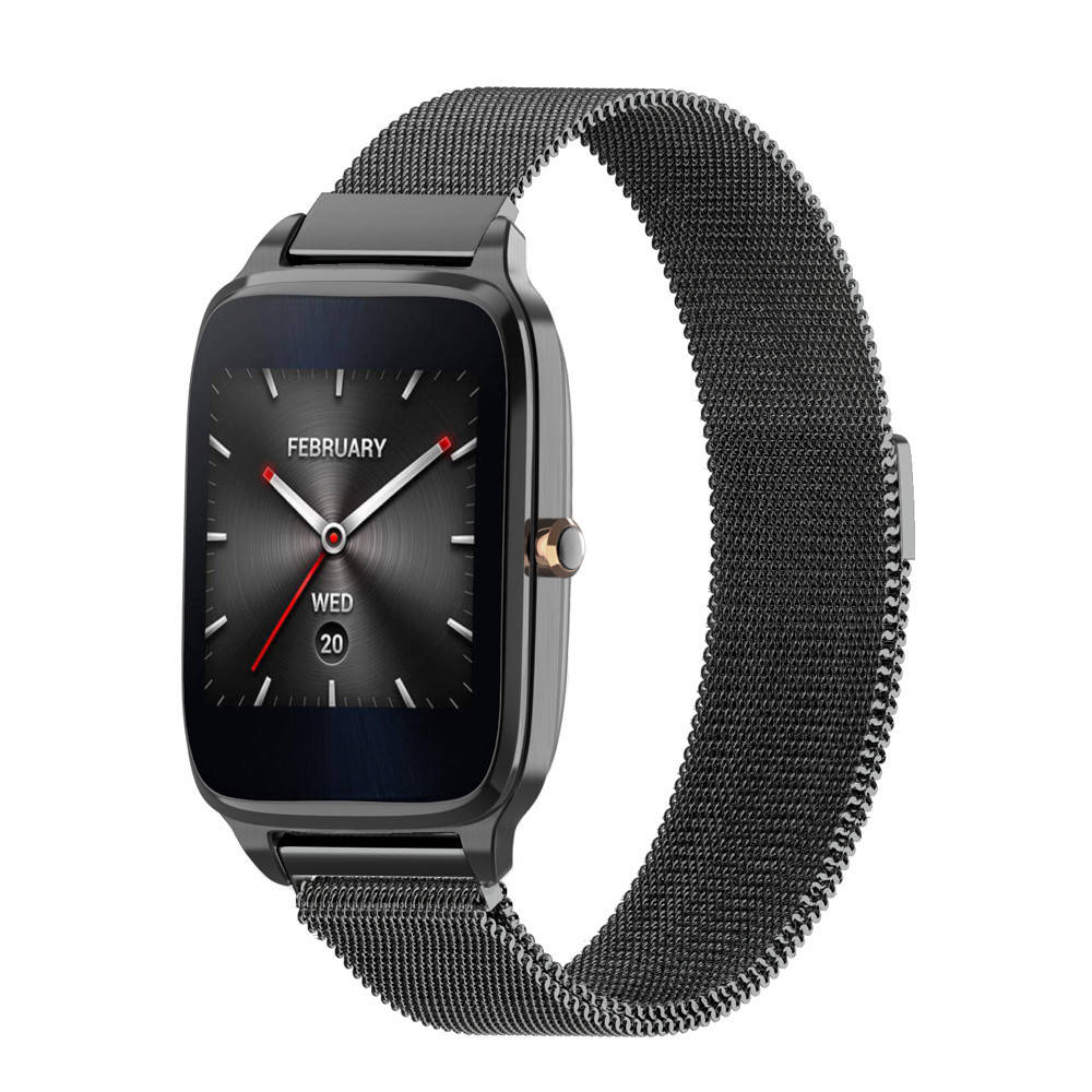 

Миланский сетчатый ремешок для часов Asus ZenWatch 2 (WI501Q) - Black