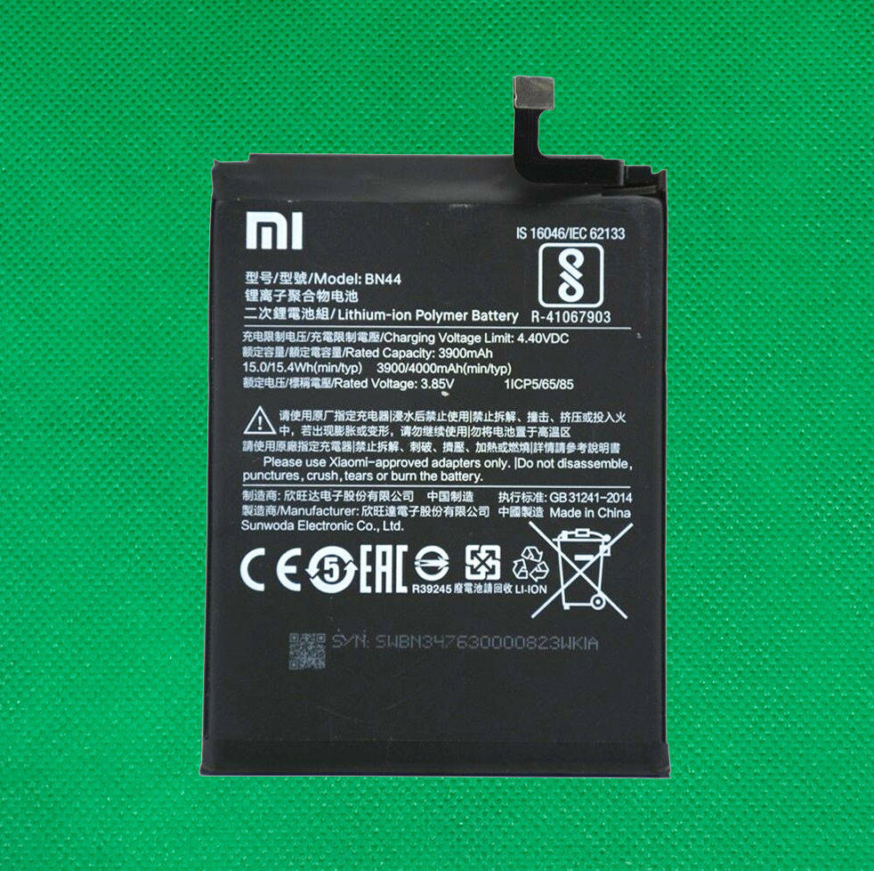 

Аккумуляторная батарея для Xiaomi Redmi 5 Plus (BN44) класс Оригинал