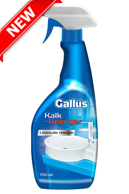 

Средство для удаления накипи (Спрей) Gallus Spray / Галлус 750 мл Kalk-Reiniger