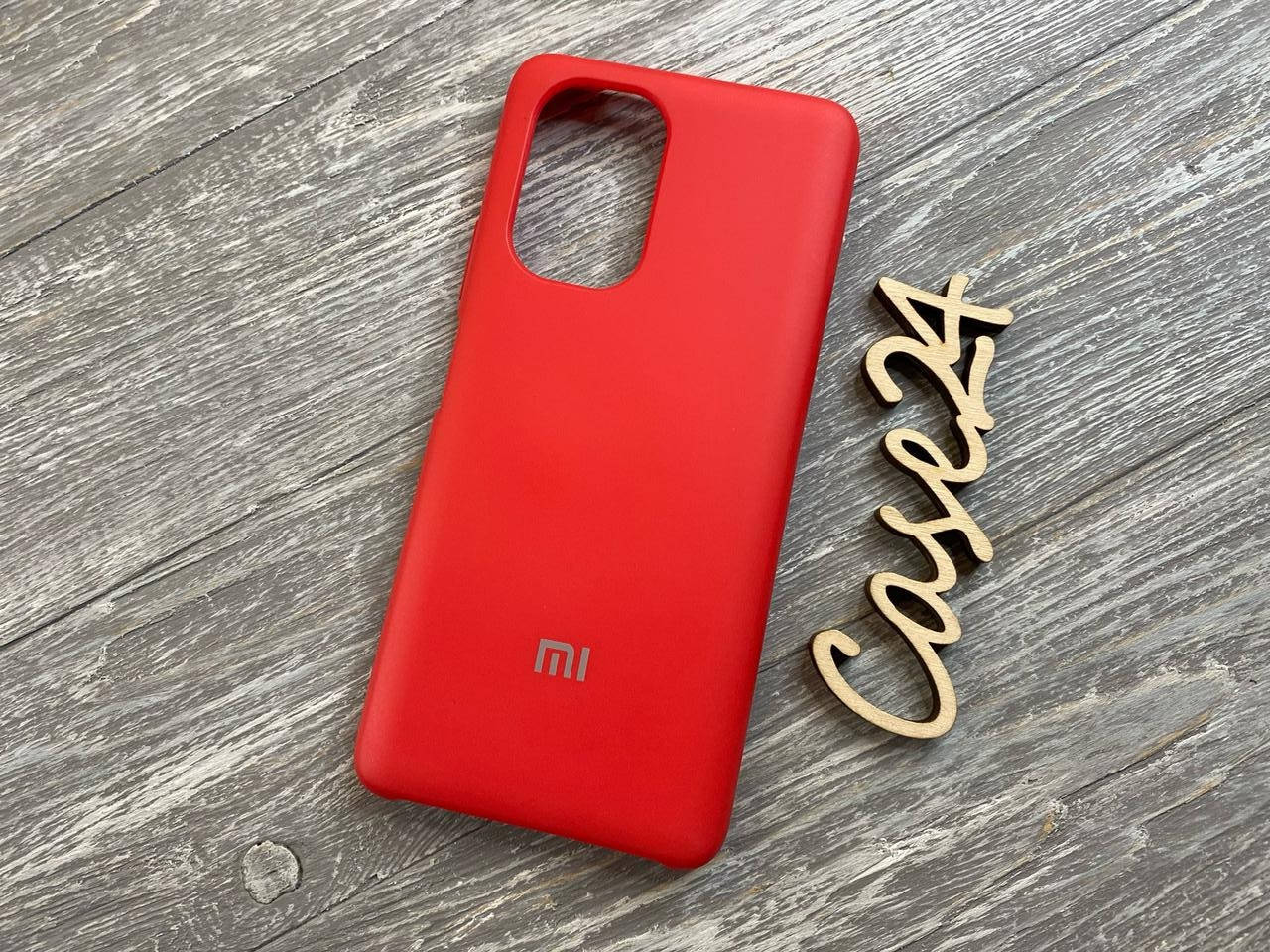 

Чехол Soft touch для Xiaomi Poco F3 (7 цветов) красный