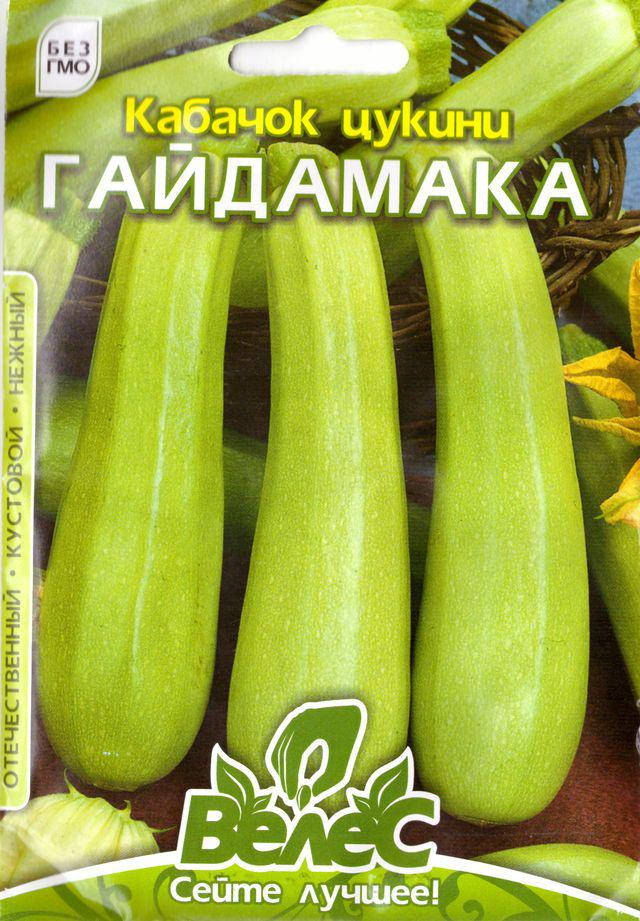 

Семена кабачка Гайдамака 15г ТМ ВЕЛЕС
