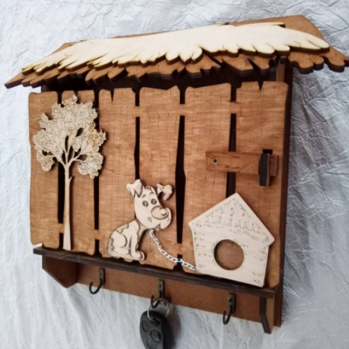 

Ключница Собачка