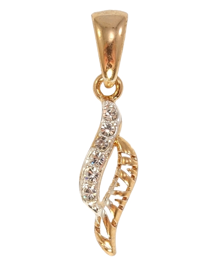 

Кулон Fallon Позолота 18К + Родий "Нежность с цирконием"