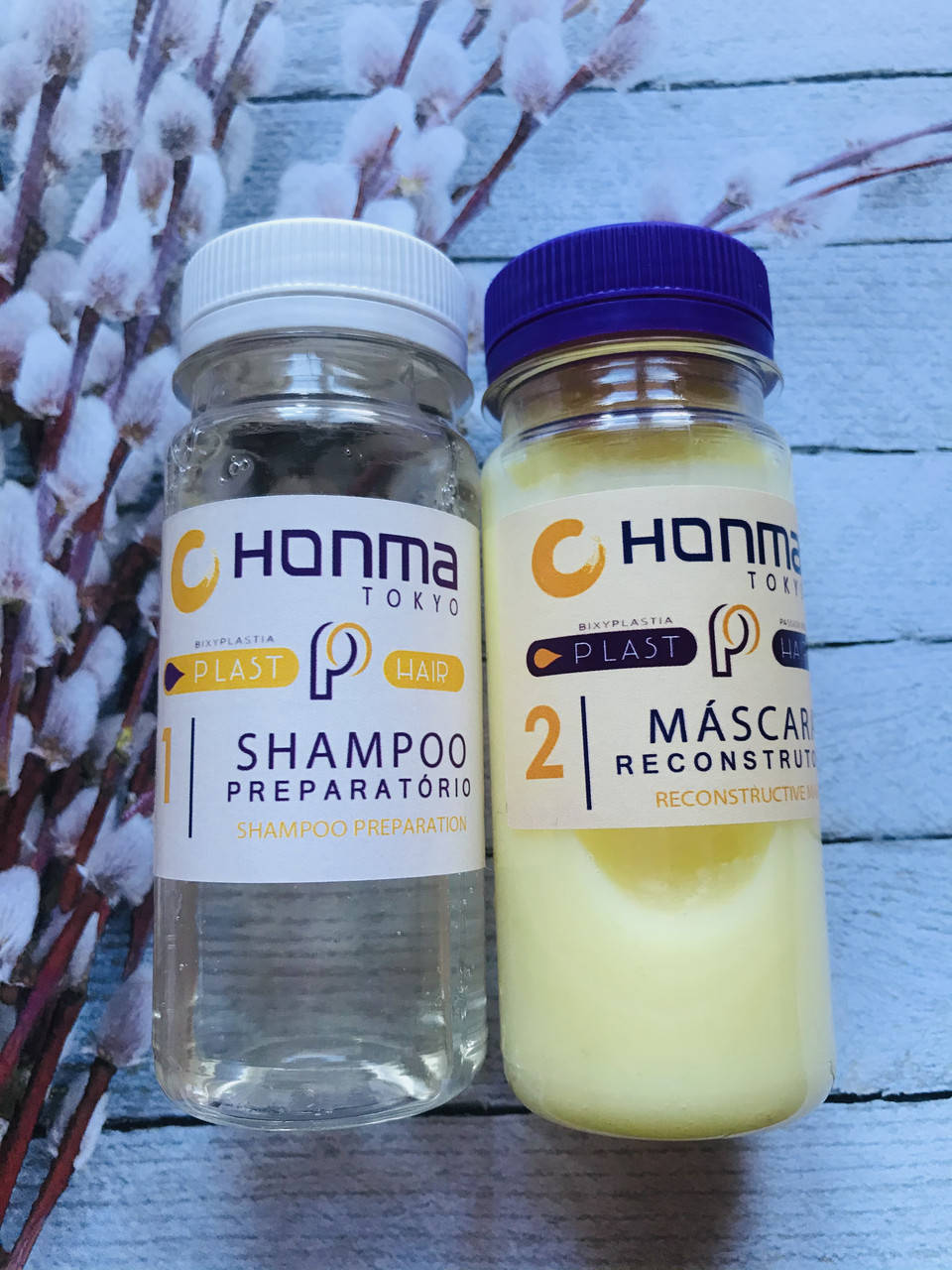 

Биксипластия Honma Tokyo Plast Hair Bixyplastia Passion Fruit (Маракуйя) Набор 100*100