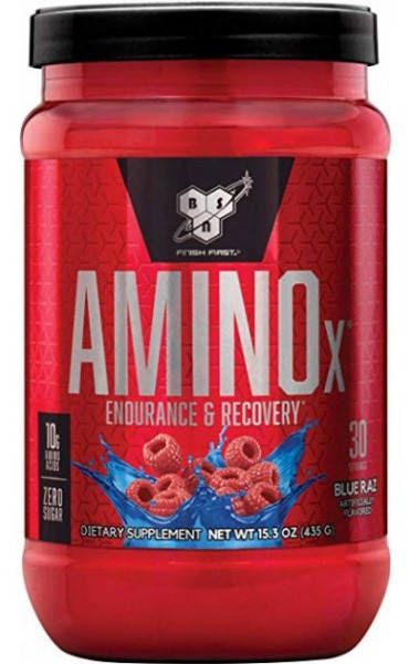 

BCAA BSN Amino X, 435 грамм Ежевика