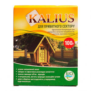 

Биопрепарат Kalius 100 г для выгребных ям и туалетов