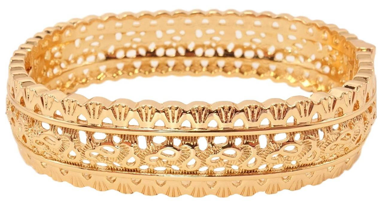 

Браслет Xuping Позолота 18K "Мифический резной орнамент" ø 6.5см