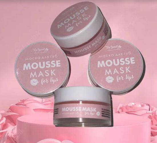 

Маска-блеск с эффектом увеличения объёма губ Top Beauty mousse mask 10г