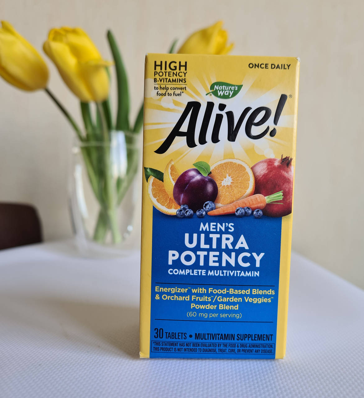 

Комплекс витамин для мужчин. Alive Ultra Potency Mens 30 табл.