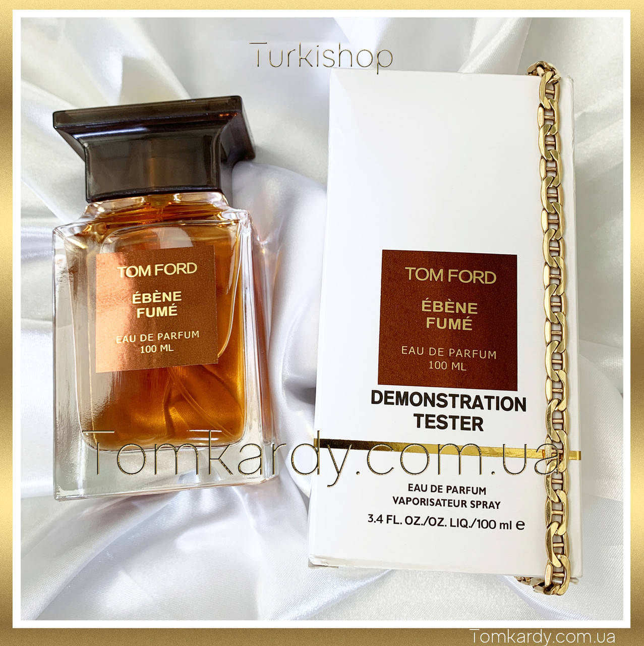 

Духи унисекс Tom Ford Ebene Fume [Tester] 100 ml. Том Форд Эбена Фюме (Тестер) 100 мл.