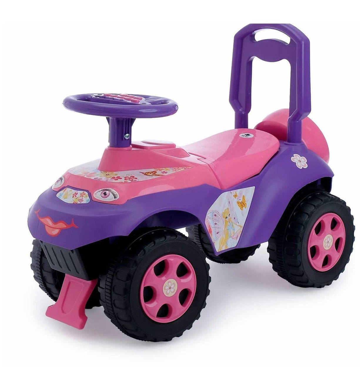 

Детская машина Толокар Doloni Toys для прогулок, фиолетовая