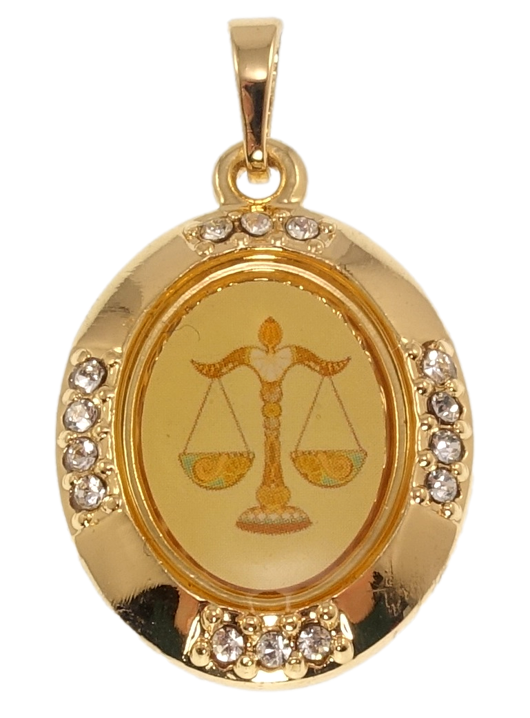 

Кулон Xuping Позолота 18K "Знак Зодиака Весы" для цепочки до 5мм